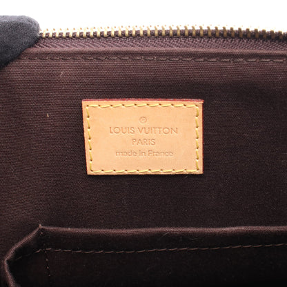 ベルヴューPM モノグラムヴェルニ アマラント ハンドバッグ レザー ダークパープル ルイヴィトン バッグ LOUIS VUITTON