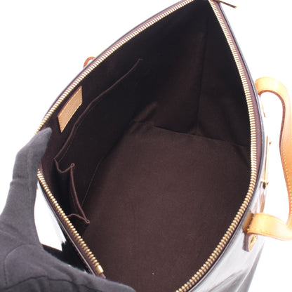 ベルヴューPM モノグラムヴェルニ アマラント ハンドバッグ レザー ダークパープル ルイヴィトン バッグ LOUIS VUITTON