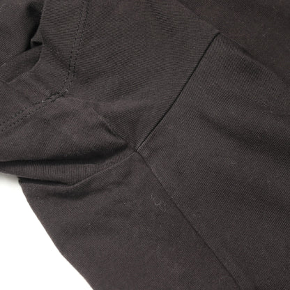 ロゴ クルーネック 半袖Tシャツ コットン ブラック モンクレール トップス MONCLER