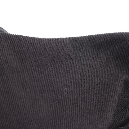 トリオンフ刺繍 ルーズフーディ プルオーバーパーカー コットン カシミヤ ブラック セリーヌ トップス CELINE