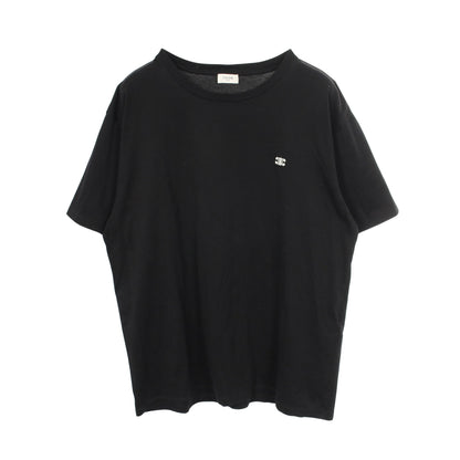 トリオンフ ルーズ 半袖Tシャツ コットン ブラック セリーヌ トップス CELINE