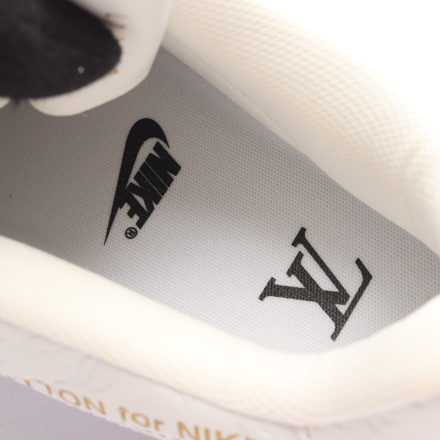 LOUIS VUITTON × NIKE Air Force1 Low モノグラム スニーカー レザー ホワイト ルイヴィトン シューズ LOUIS VUITTON