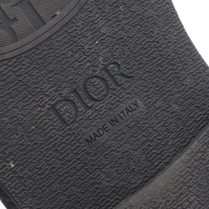 Alias オブリーク スライドサンダル レザー ブラック ディオール シューズ DIOR