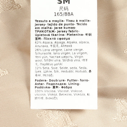 CAMBUSA ケープ ポンチョ アルパカ ウール ベージュ マックスマーラ アウター Max Mara