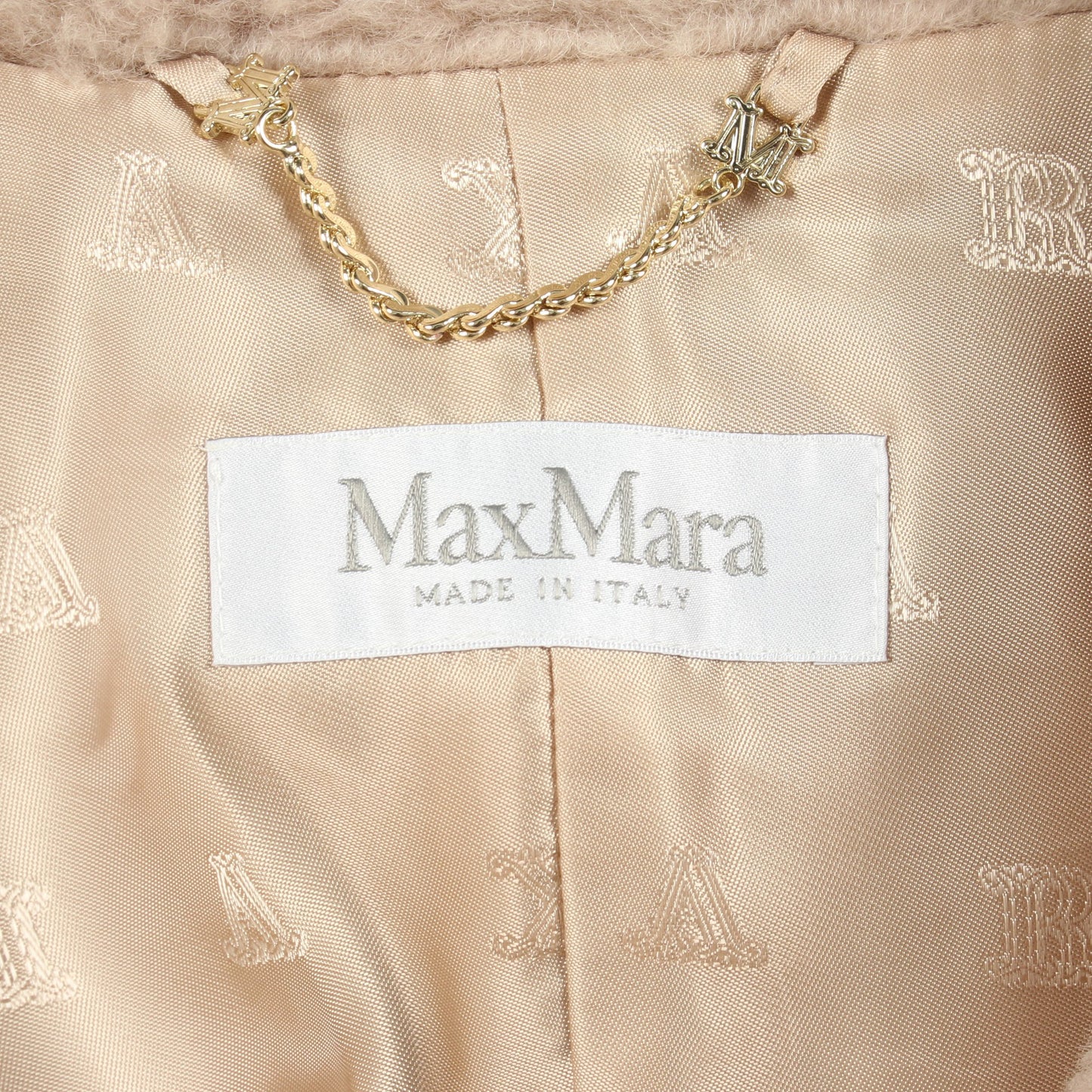 CAMBUSA ケープ ポンチョ アルパカ ウール ベージュ マックスマーラ アウター Max Mara