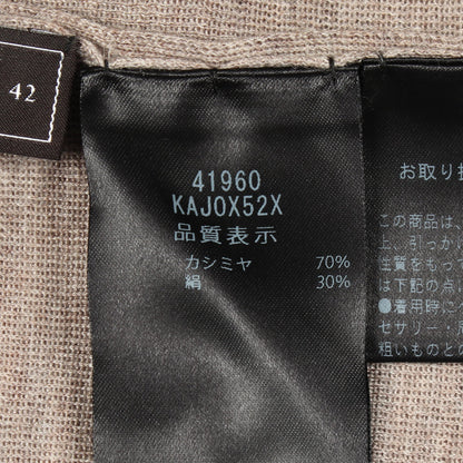 エブリデイ カーディガン カシミヤ シルク ブラウン フォクシー トップス FOXEY
