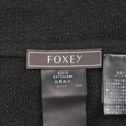 ニット カシミヤ ブラック フォクシー トップス FOXEY