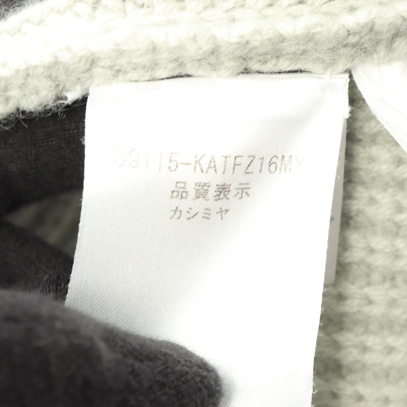 タートルネック セーター ニット カシミヤ ブルーグレー フォクシー トップス FOXEY