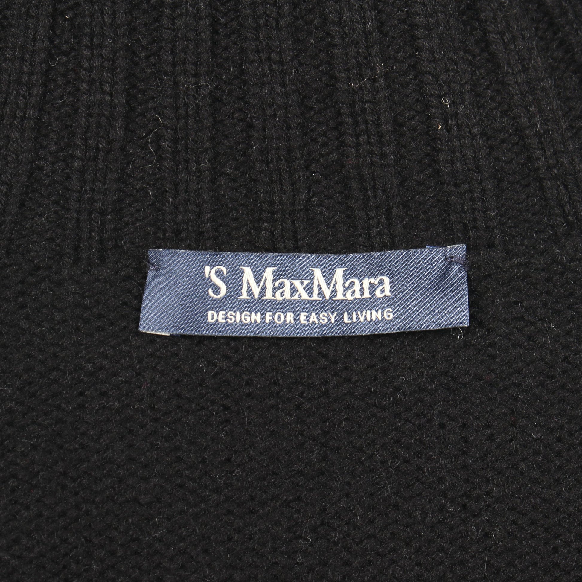 タートルネック ニット ウール カシミヤ ブラック マックスマーラ トップス Max Mara