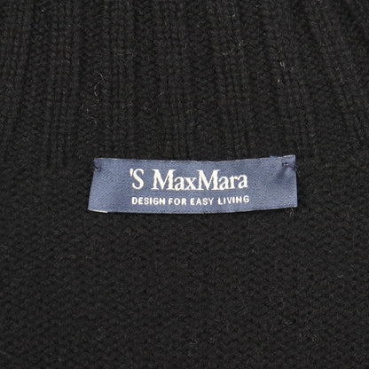 タートルネック ニット ウール カシミヤ ブラック マックスマーラ トップス Max Mara