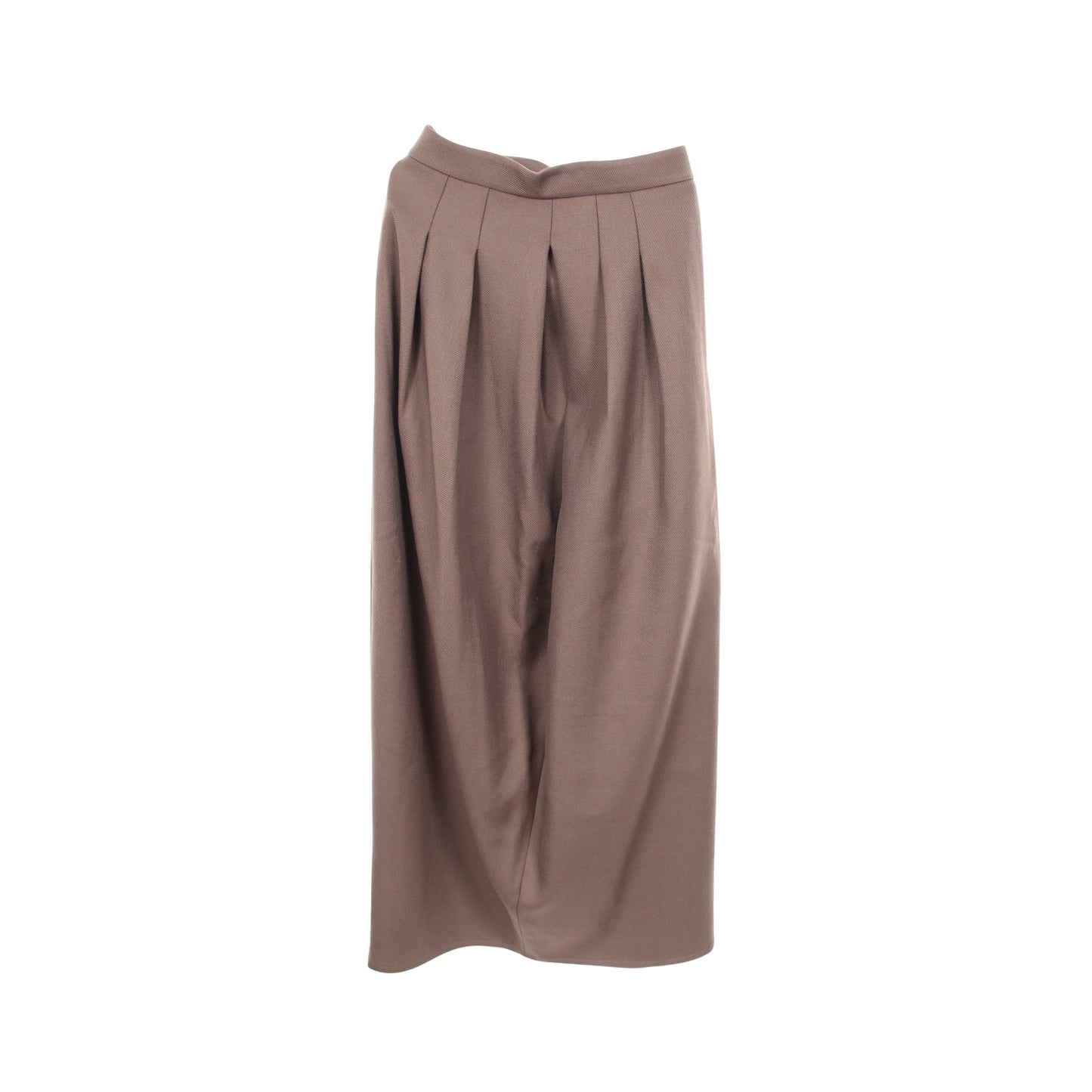 センタースリット ロング スカート ウール グレーベージュ マックスマーラ ボトムス Max Mara