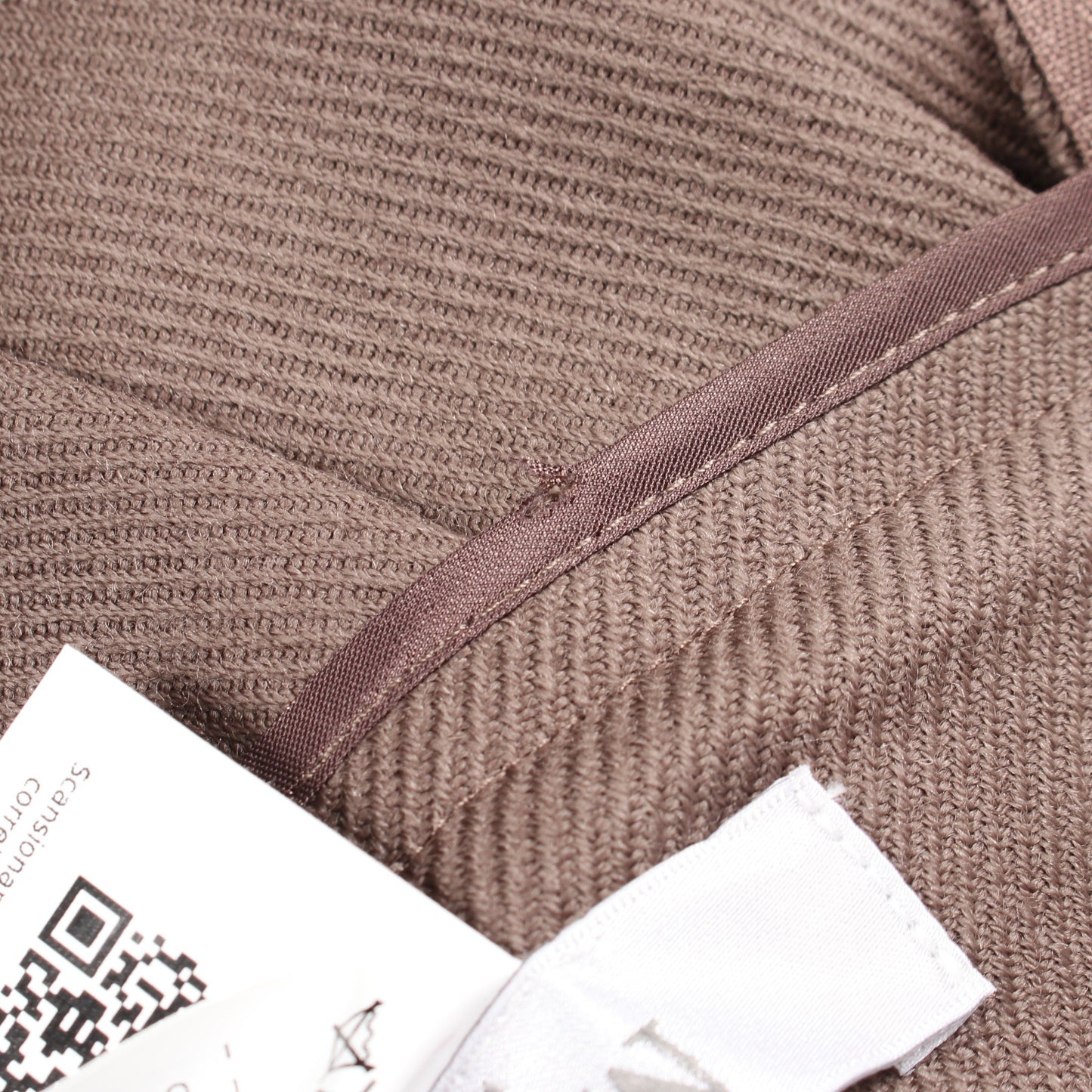 センタースリット ロング スカート ウール グレーベージュ マックスマーラ ボトムス Max Mara