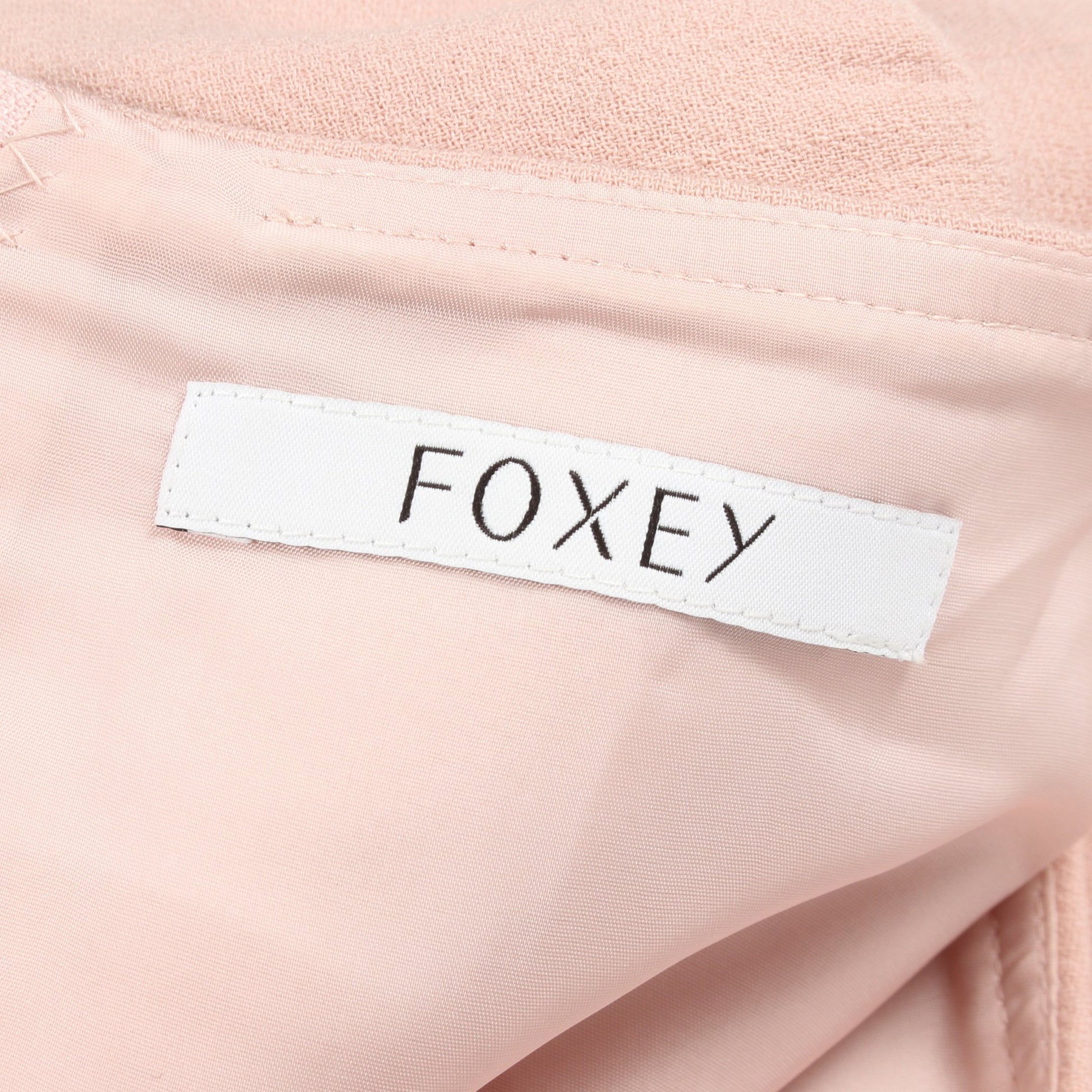 マロニドレス ワンピース ウール ライトピンク フォクシー ワンピース FOXEY