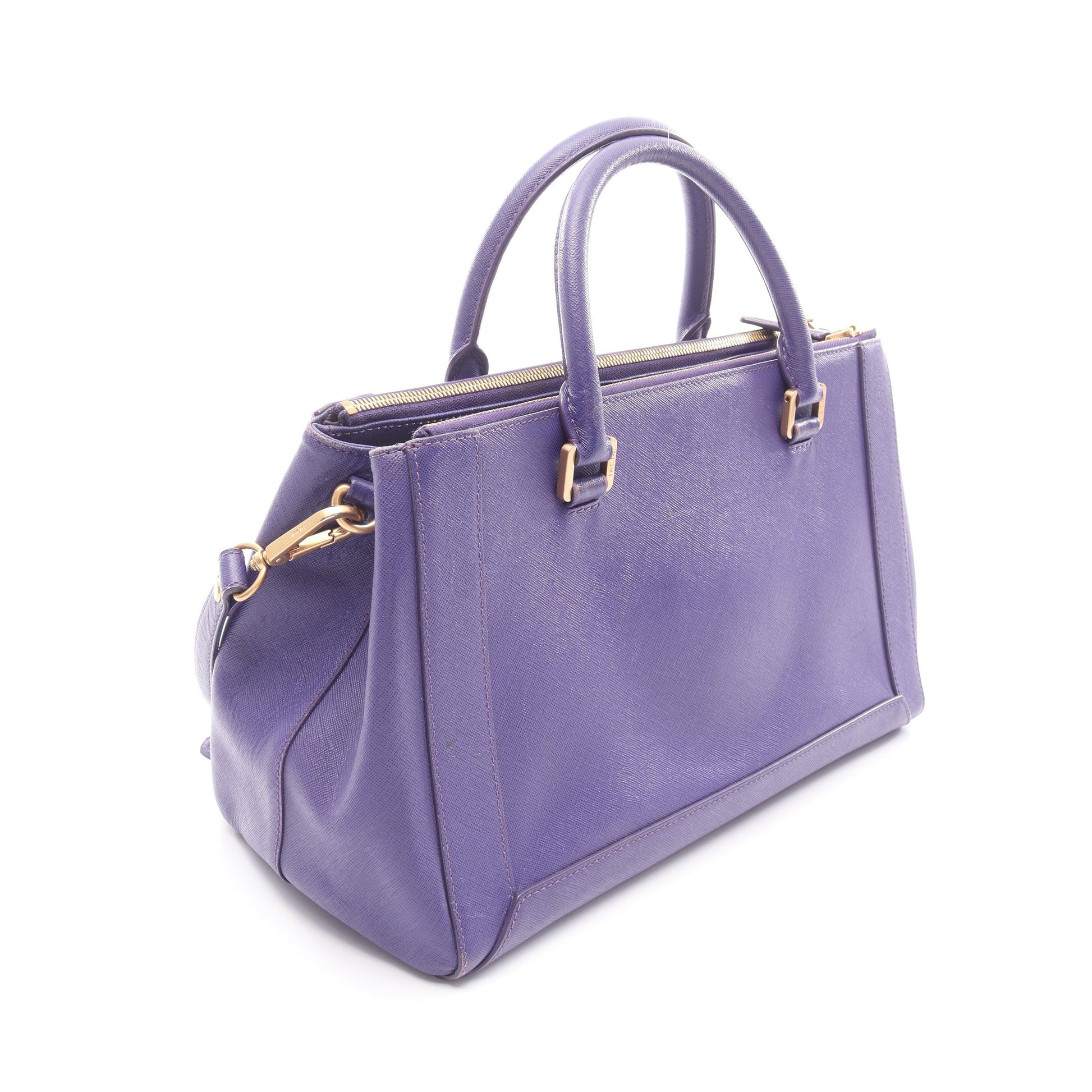 Nuovo 2WAY ハンドバッグ レザー パープル エムシーエム バッグ MCM