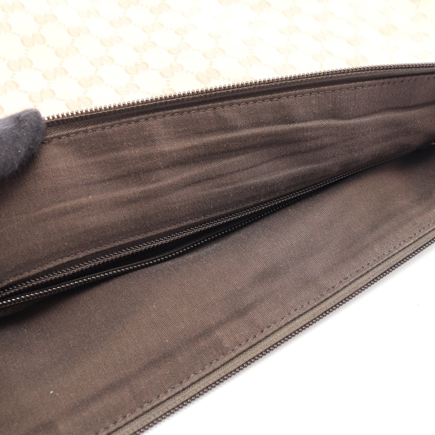 GGクリスタル ショルダーバッグ コーティングキャンバス レザー ベージュ グッチ