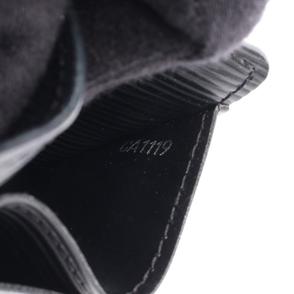 ポルトフォイユ サラ エピ ノワール 二つ折り長財布 レザー ブラック ルイヴィトン