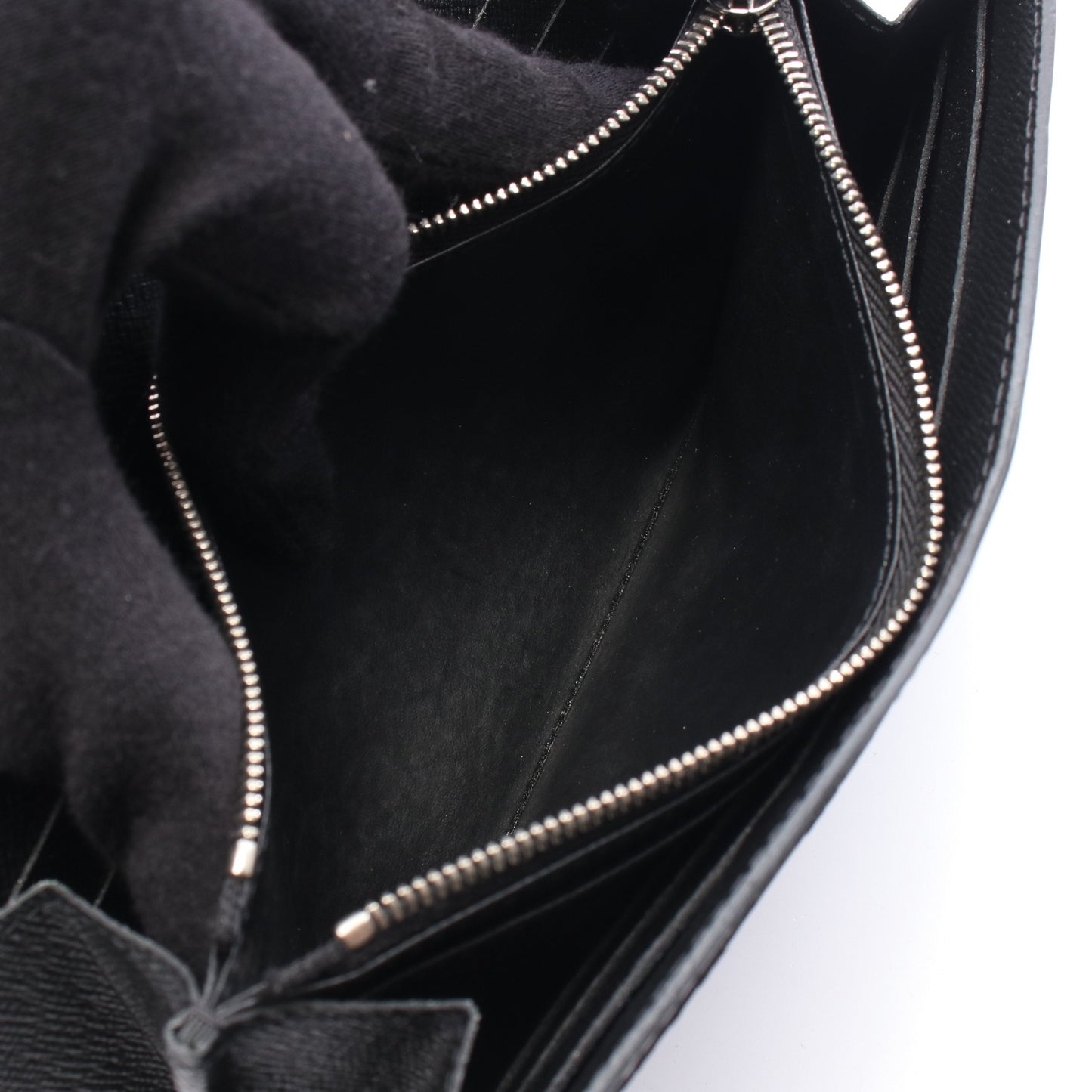 ポルトフォイユ サラ エピ ノワール 二つ折り長財布 レザー ブラック ルイヴィトン