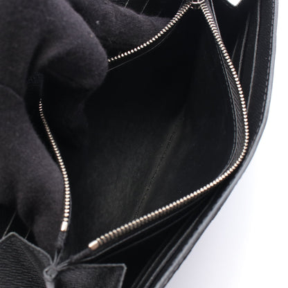 ポルトフォイユ サラ エピ ノワール 二つ折り長財布 レザー ブラック ルイヴィトン