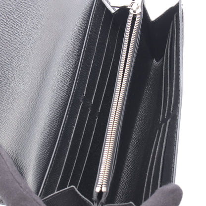 ポルトフォイユ サラ エピ ノワール 二つ折り長財布 レザー ブラック ルイヴィトン