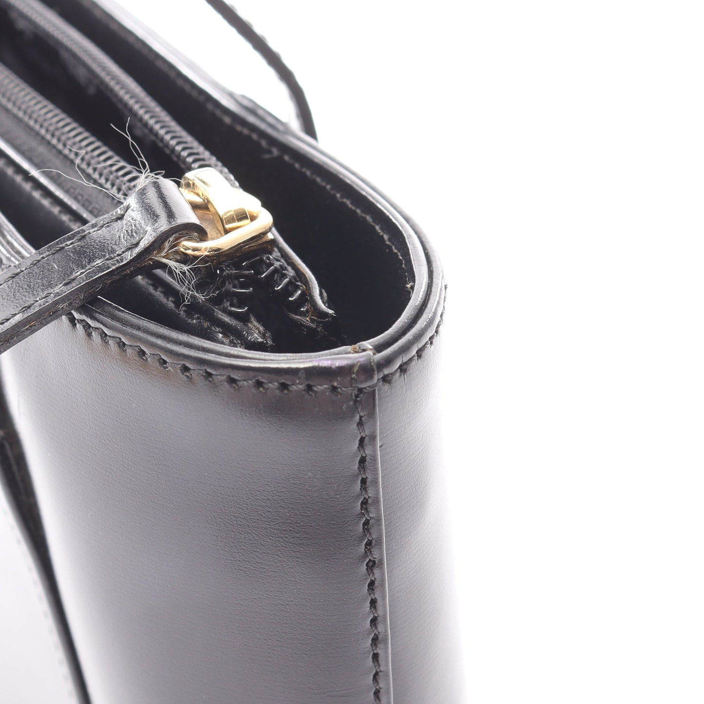 ハンドバッグ レザー ブラック ロエベ バッグ LOEWE