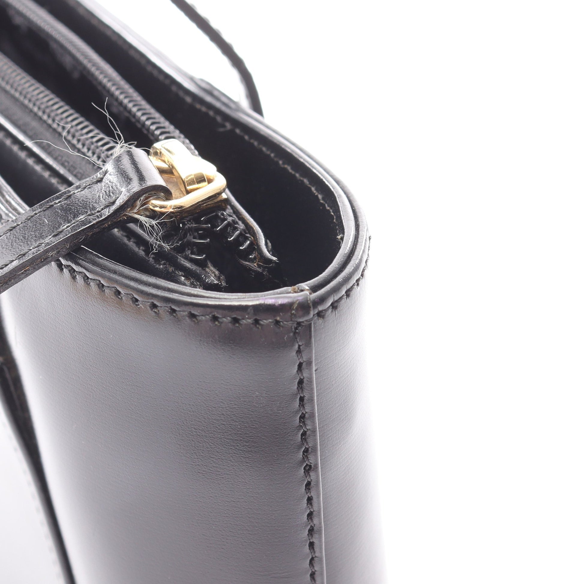 ハンドバッグ レザー ブラック ロエベ バッグ LOEWE