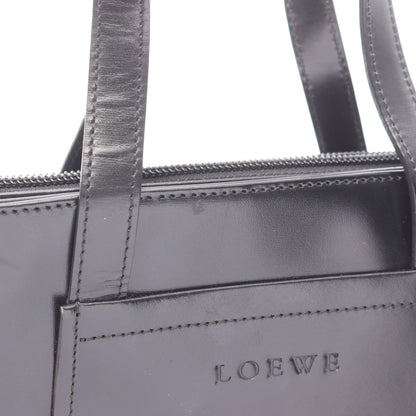 ハンドバッグ レザー ブラック ロエベ バッグ LOEWE