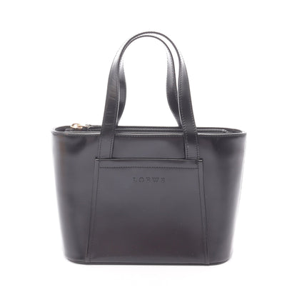 ハンドバッグ レザー ブラック ロエベ バッグ LOEWE