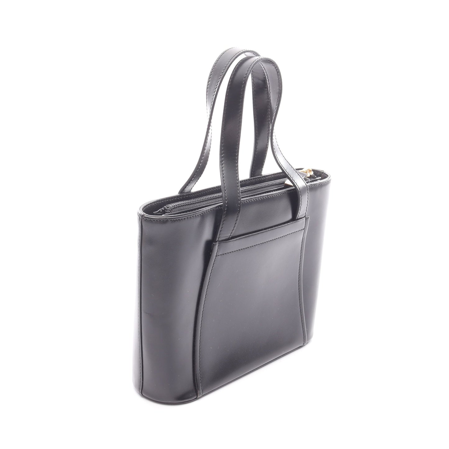 ハンドバッグ レザー ブラック ロエベ バッグ LOEWE