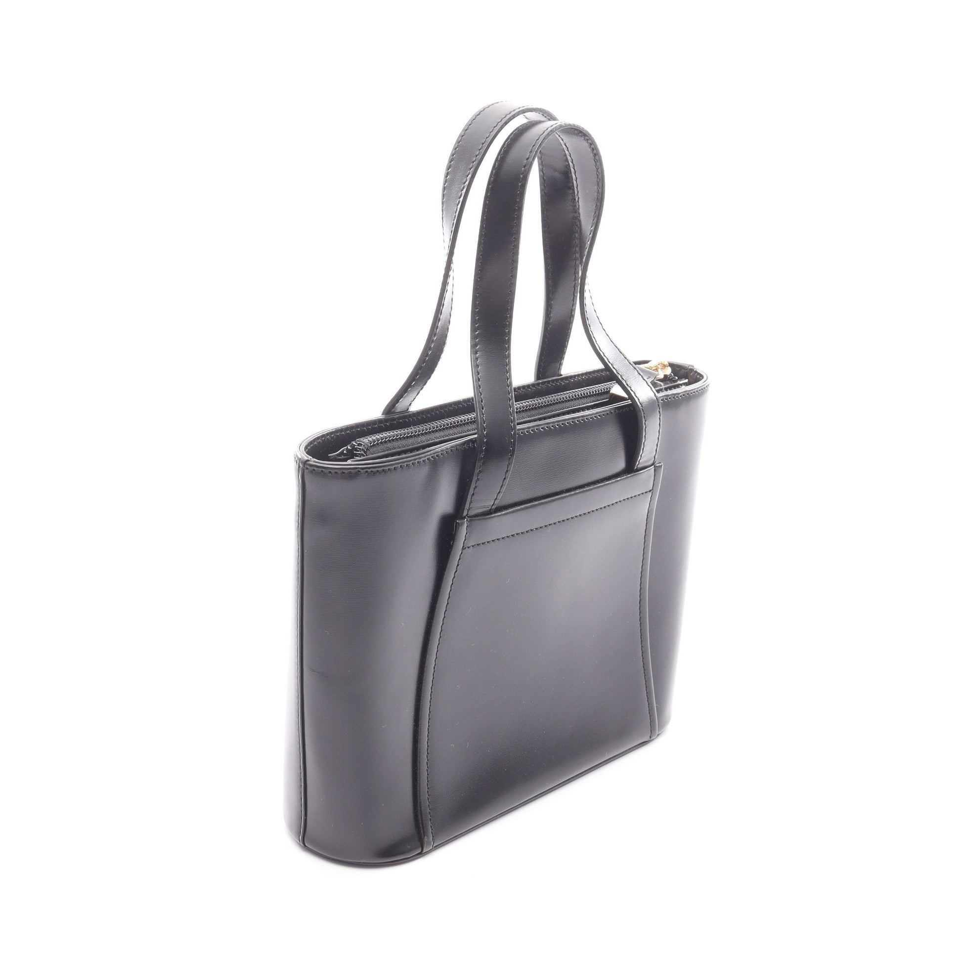 ハンドバッグ レザー ブラック ロエベ バッグ LOEWE