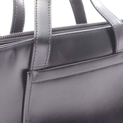 ハンドバッグ レザー ブラック ロエベ バッグ LOEWE