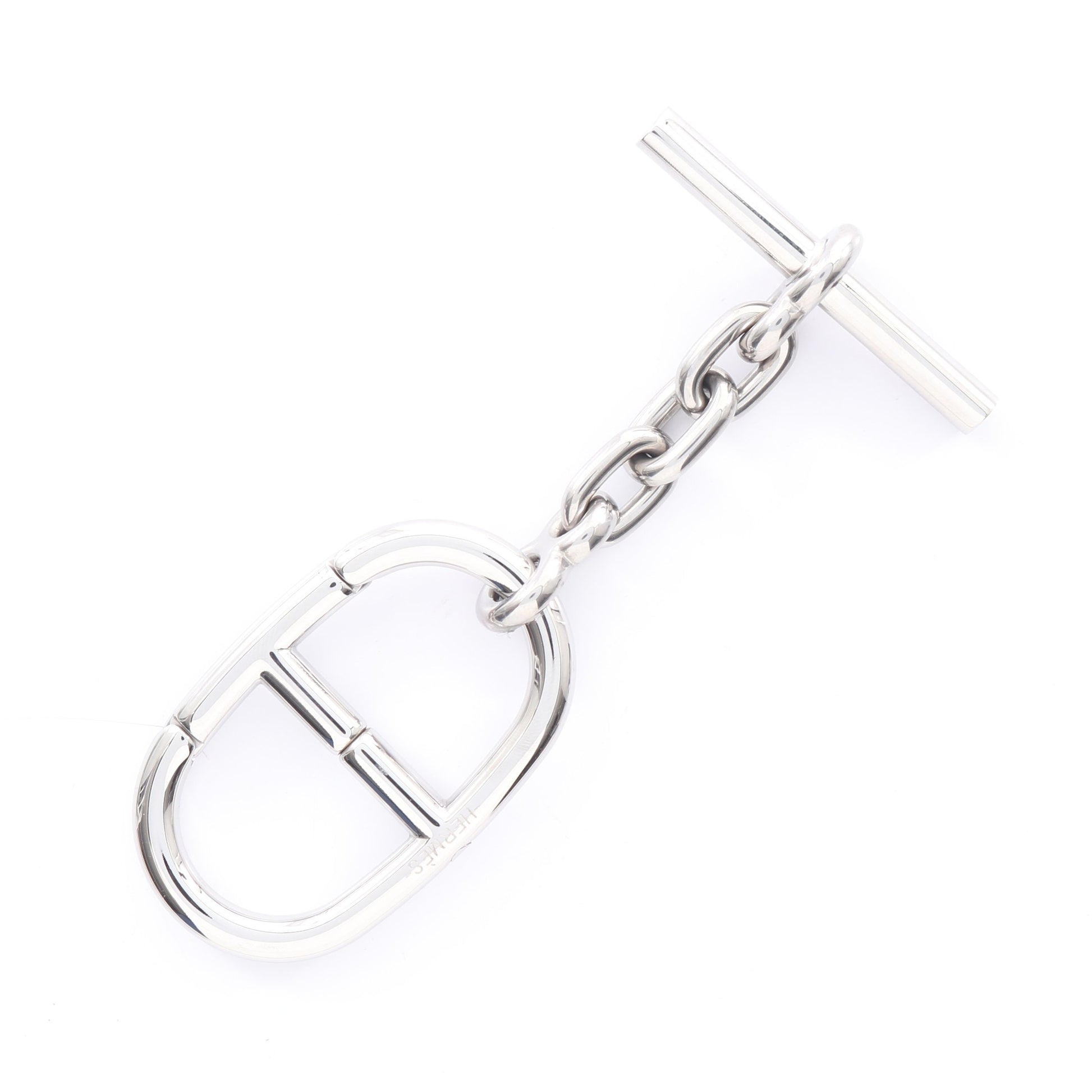 シェーヌダンクル キーリング バッグチャーム キーホルダー シルバー エルメス 財布・小物 HERMES