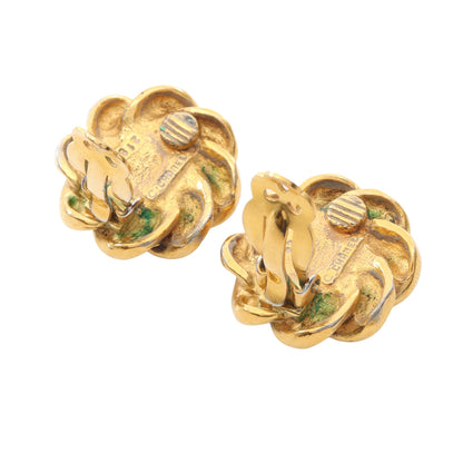 イヤリング GP フェイクパール ゴールド オフホワイト ヴィンテージ シャネル アクセサリー CHANEL