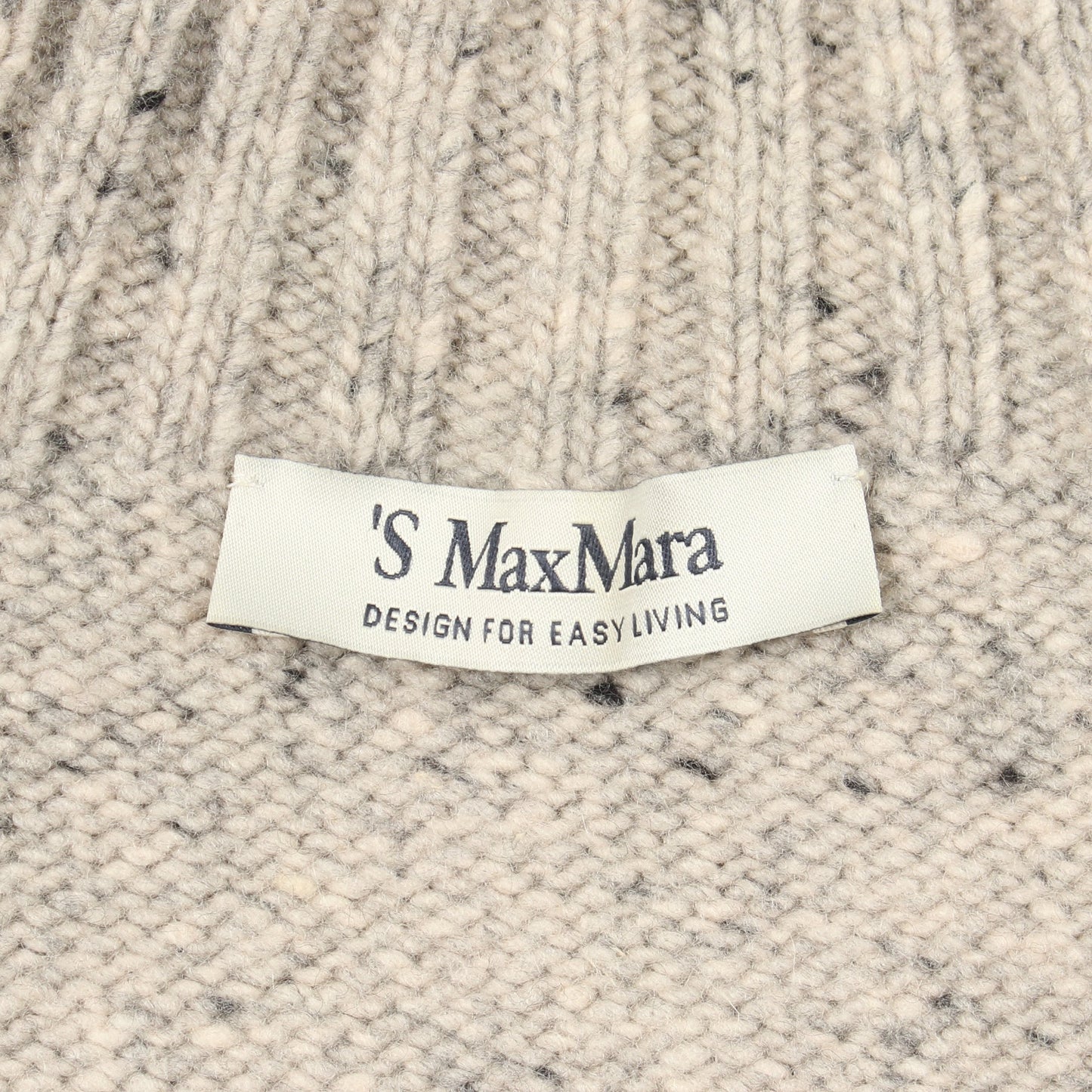 GIOELE ハイネック ニット ウール カシミヤ グレー エスマックスマーラ トップス S Max Mara