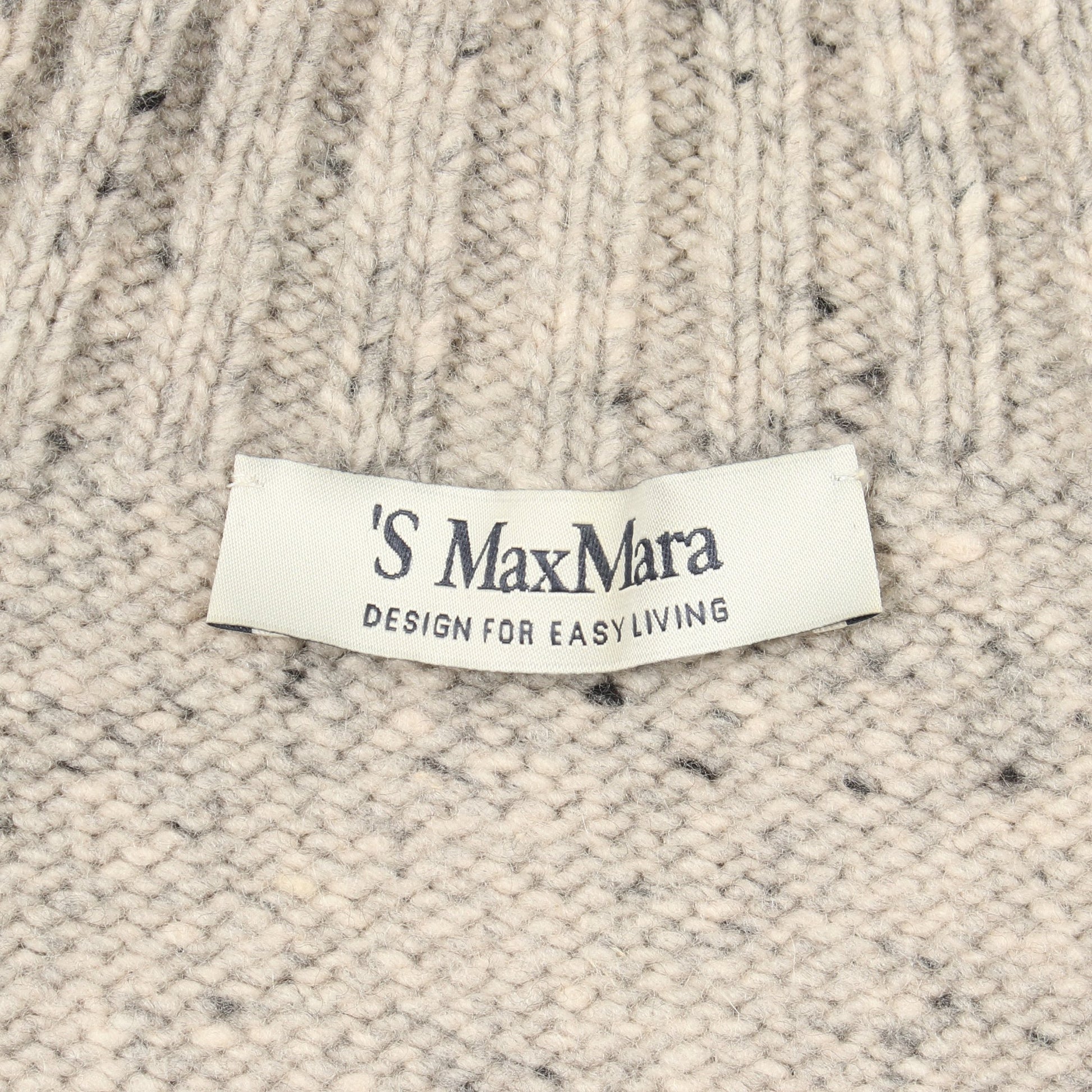GIOELE ハイネック ニット ウール カシミヤ グレー エスマックスマーラ トップス S Max Mara