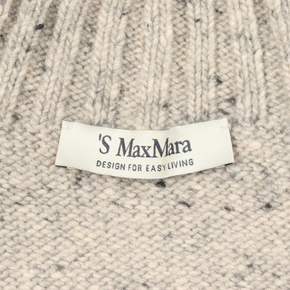 GIOELE ハイネック ニット ウール カシミヤ グレー エスマックスマーラ トップス S Max Mara