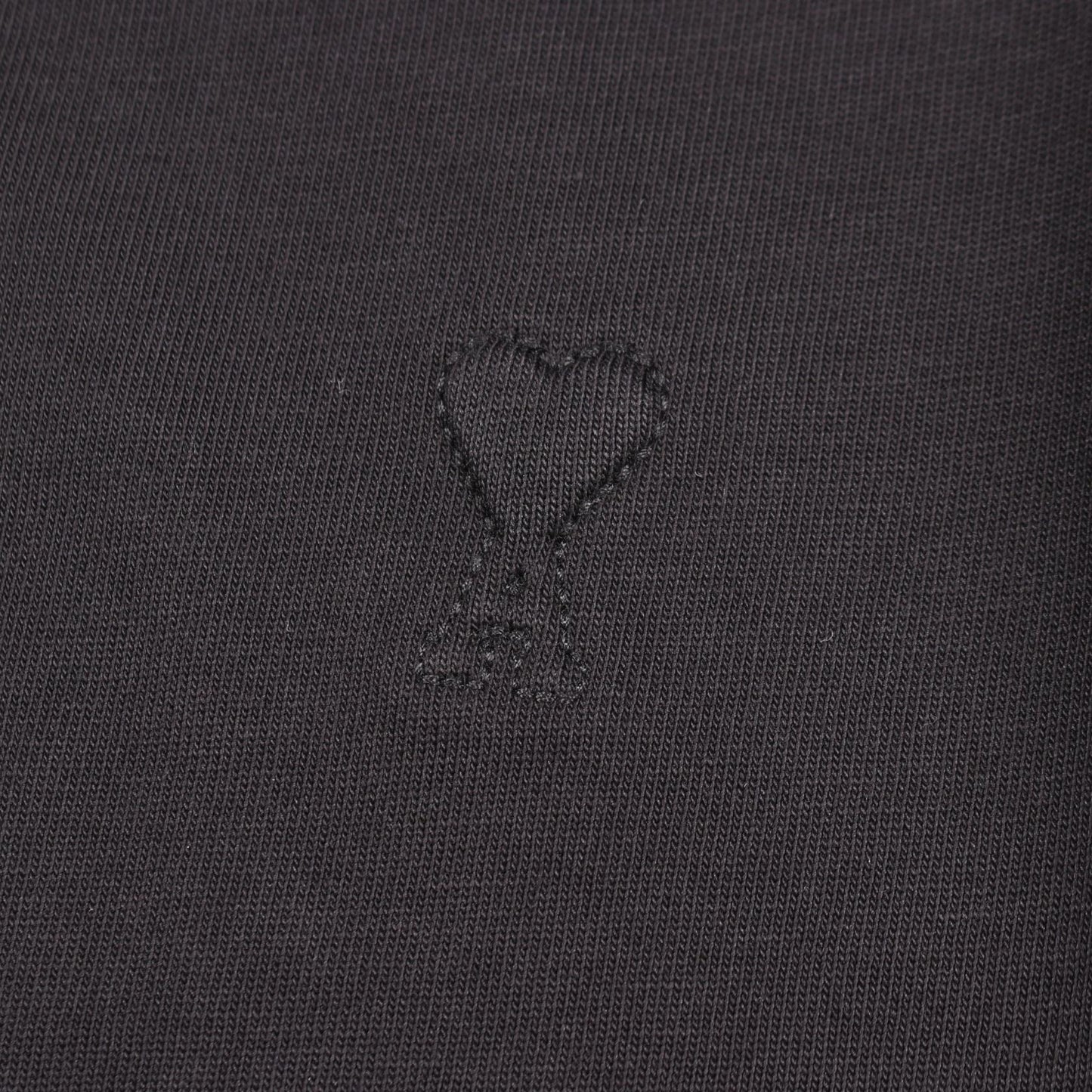 半袖Tシャツ コットン ブラック アミアレクサンドルマテュッシ トップス AMI Alexandre Mattiussi