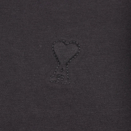 半袖Tシャツ コットン ブラック アミアレクサンドルマテュッシ トップス AMI Alexandre Mattiussi