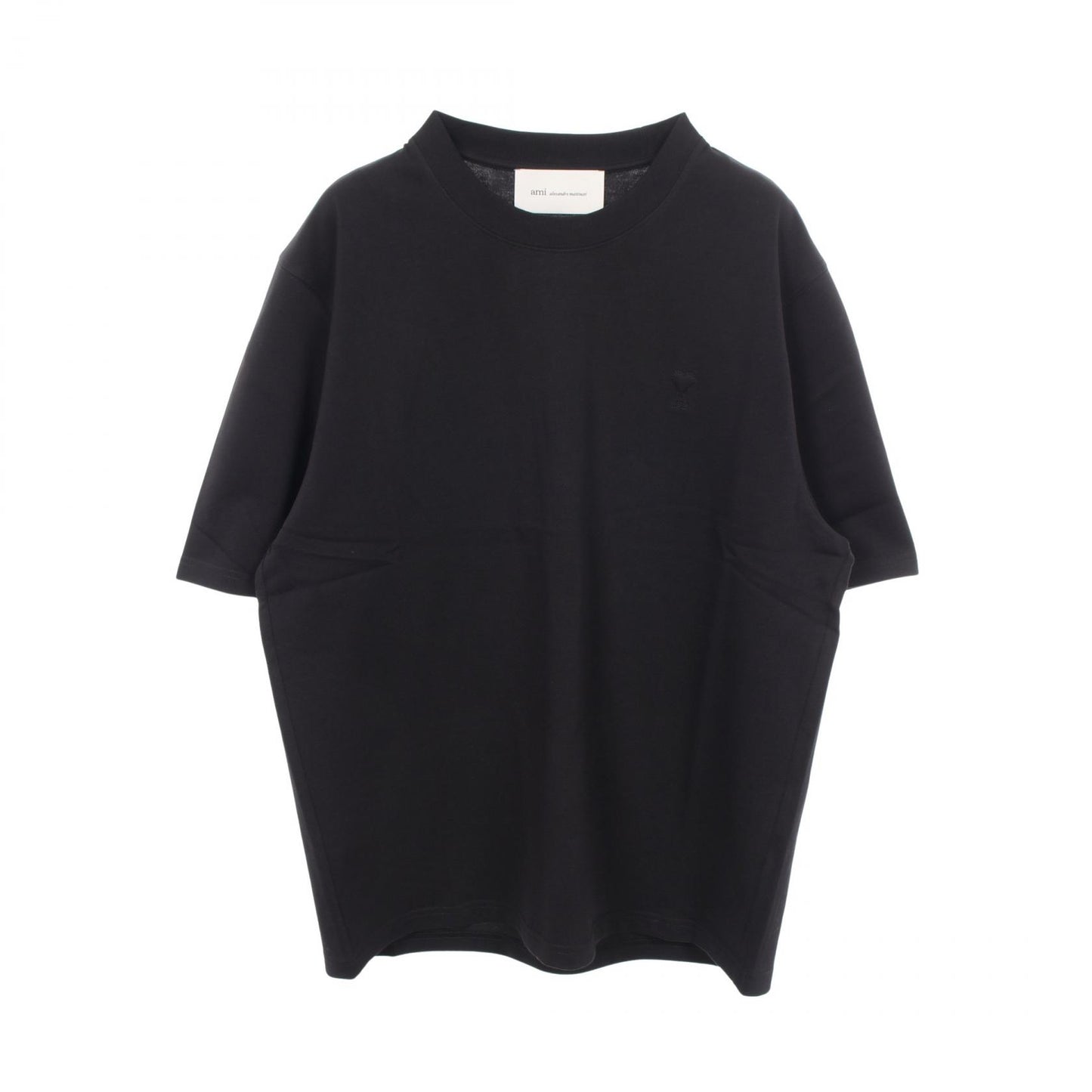 半袖Tシャツ コットン ブラック アミアレクサンドルマテュッシ トップス AMI Alexandre Mattiussi