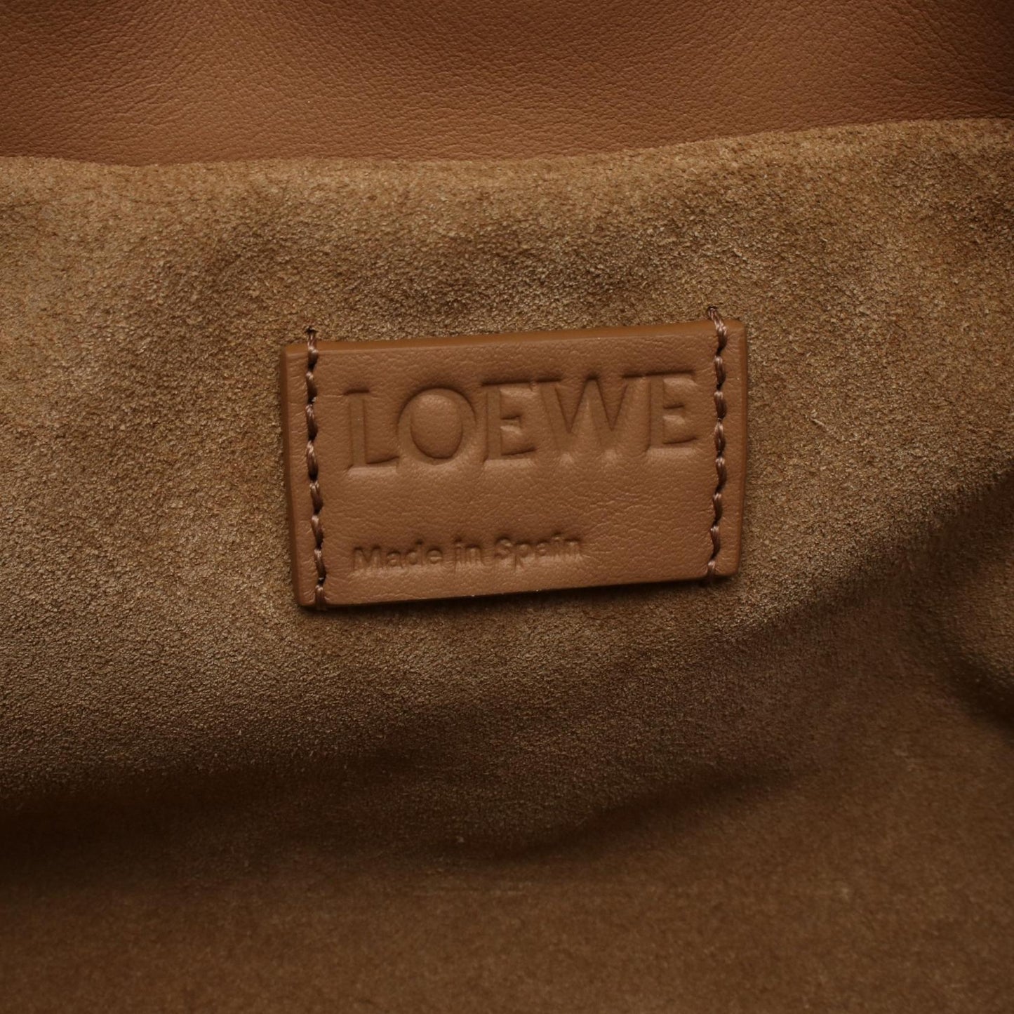 フューチャリスト キャット フラメンコ ミニ ショルダーバッグ レザー ブラウン マルチカラー ロエベ