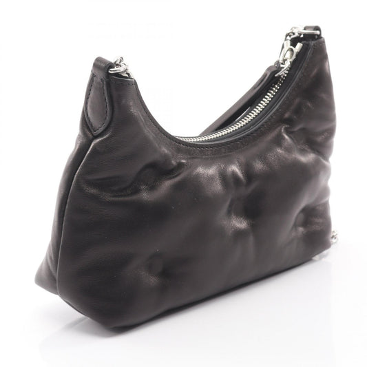 グラムスラム ホーボー マイクロ ショルダーバッグ レザー ブラック エムエムシックスメゾンマルジェラ