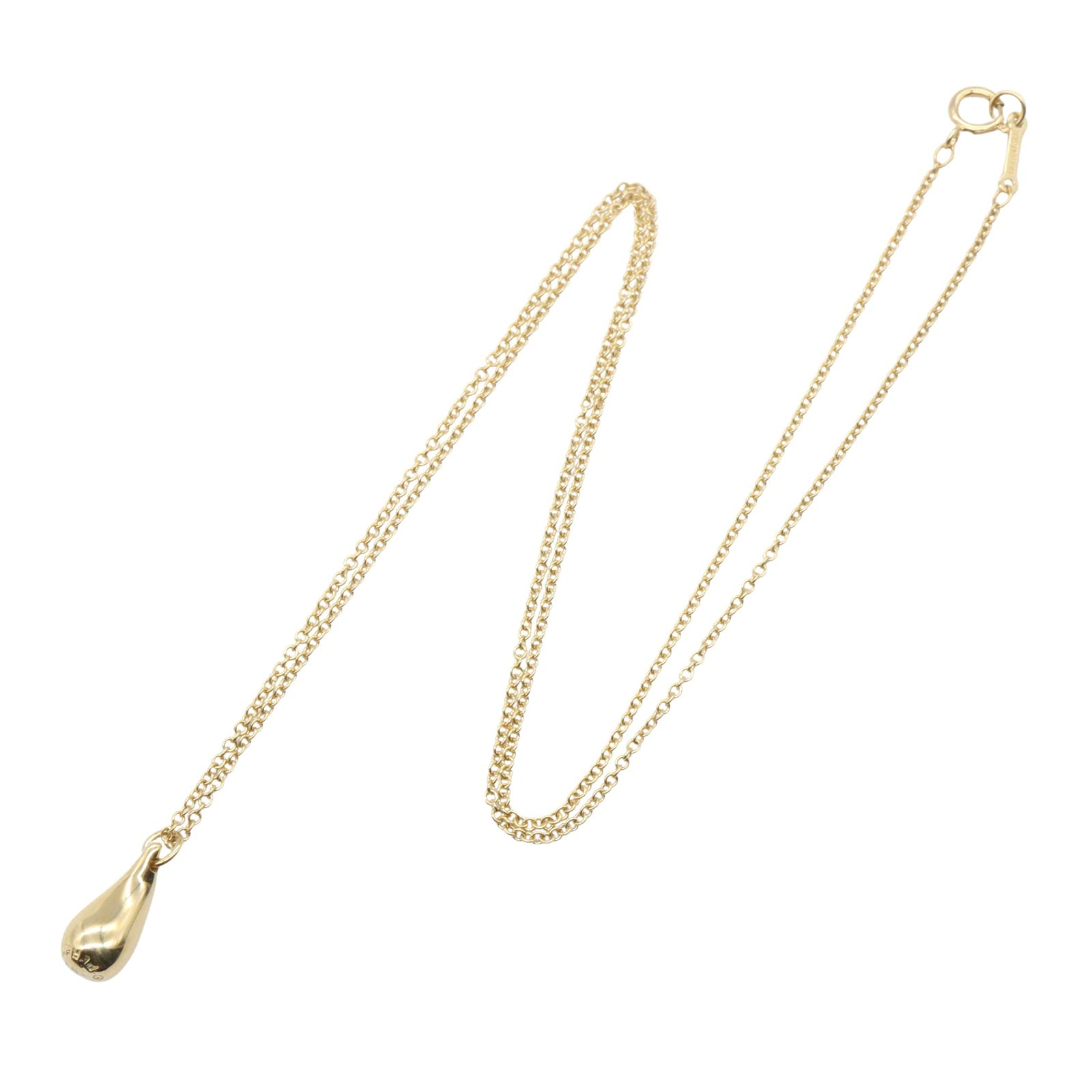 ティアドロップ ネックレス ネックレス K18YG イエローゴールド ティファニー アクセサリー TIFFANY & Co.
