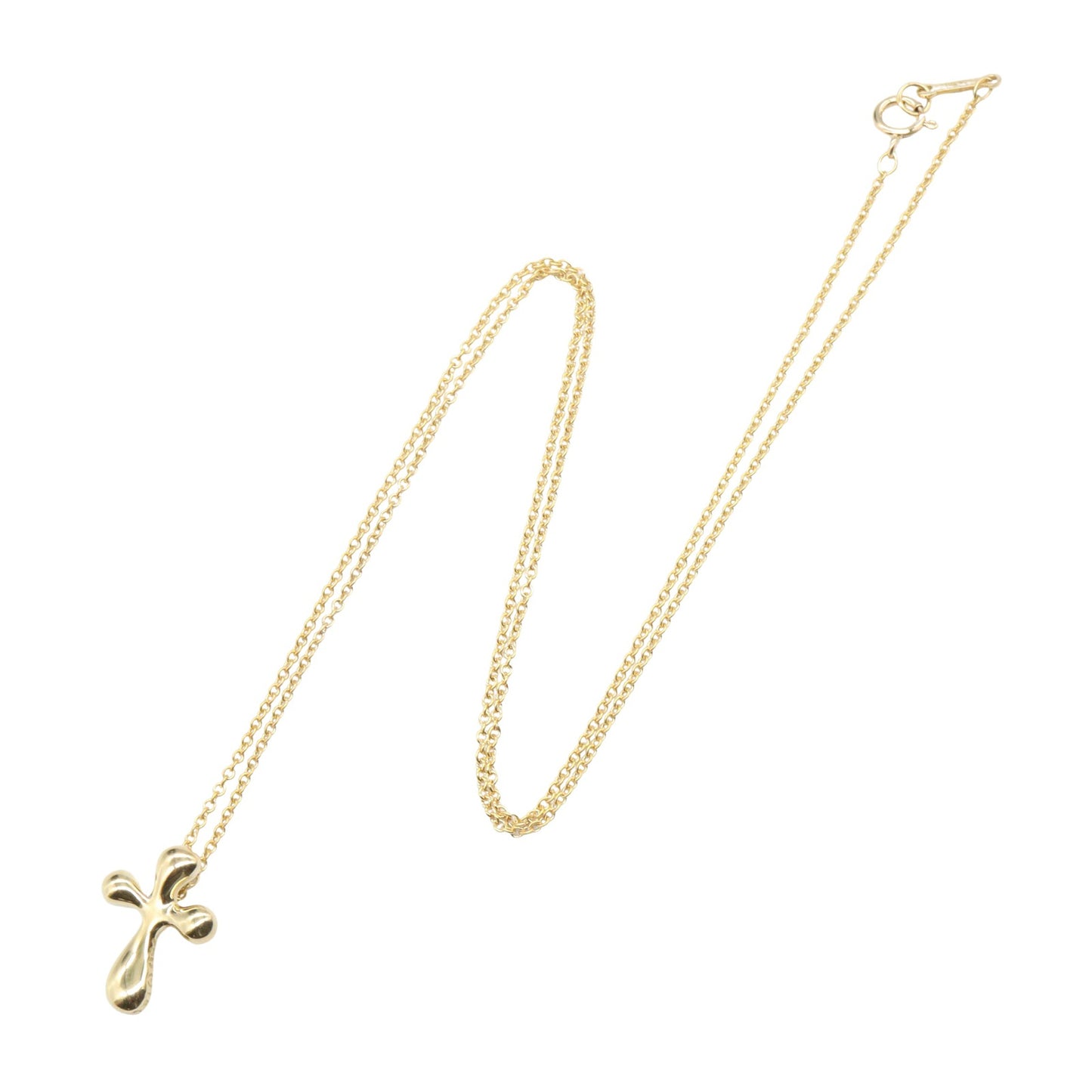 クロス ネックレス ネックレス K18YG イエローゴールド ティファニー アクセサリー TIFFANY & Co.