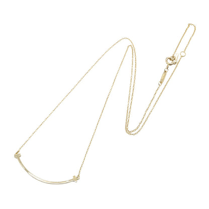 Tスマイル スモール ネックレス ネックレス K18YG イエローゴールド ティファニー アクセサリー TIFFANY & Co.