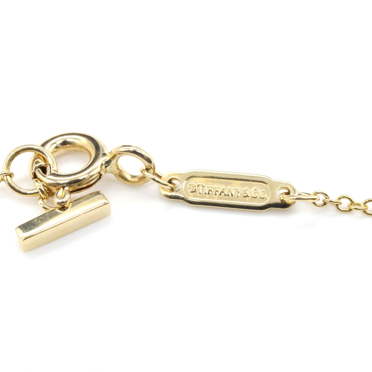 Tスマイル スモール ネックレス ネックレス K18YG イエローゴールド ティファニー アクセサリー TIFFANY & Co.