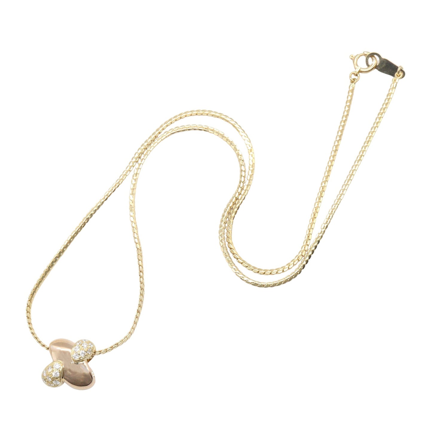 ダイヤ ネックレス ネックレス K18YG ダイヤモンド イエローゴールド クリア ミキモト アクセサリー MIKIMOTO