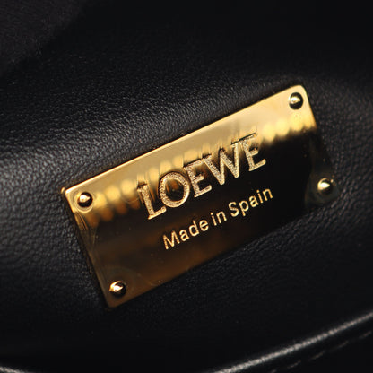 パズルバッグ スモール 2WAY ハンドバッグ レザー ブラック ロエベ バッグ LOEWE
