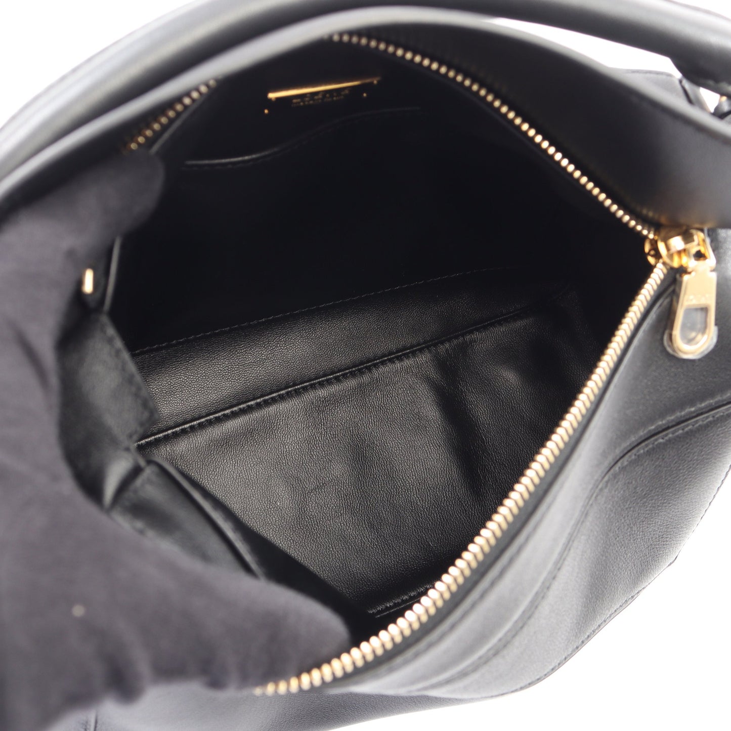 パズルバッグ スモール 2WAY ハンドバッグ レザー ブラック ロエベ バッグ LOEWE