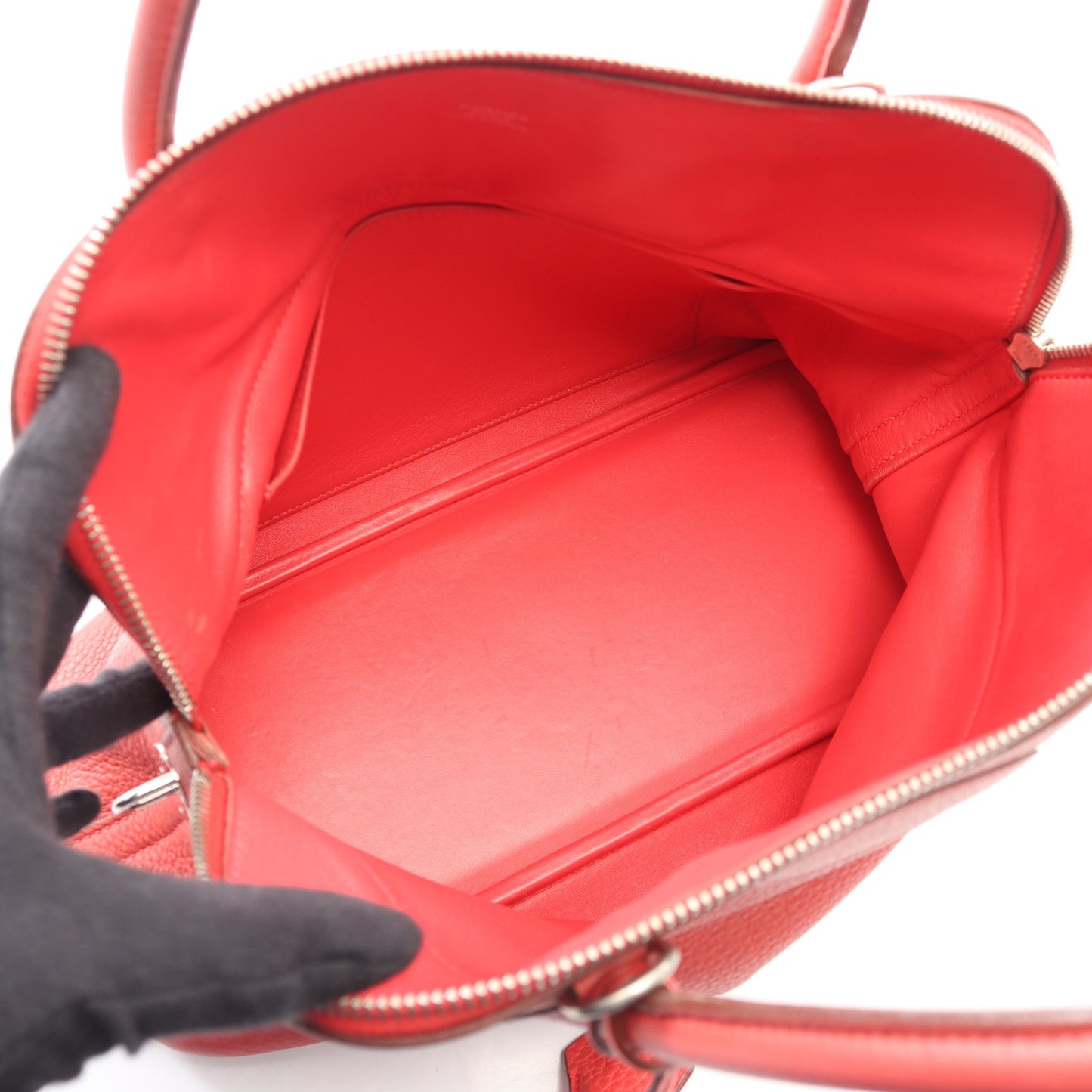ボリード31 ブーゲンビリア 2WAY ハンドバッグ トリヨンクレマンス ピンクレッド シルバー金具 □N刻印 エルメス バッグ HERMES