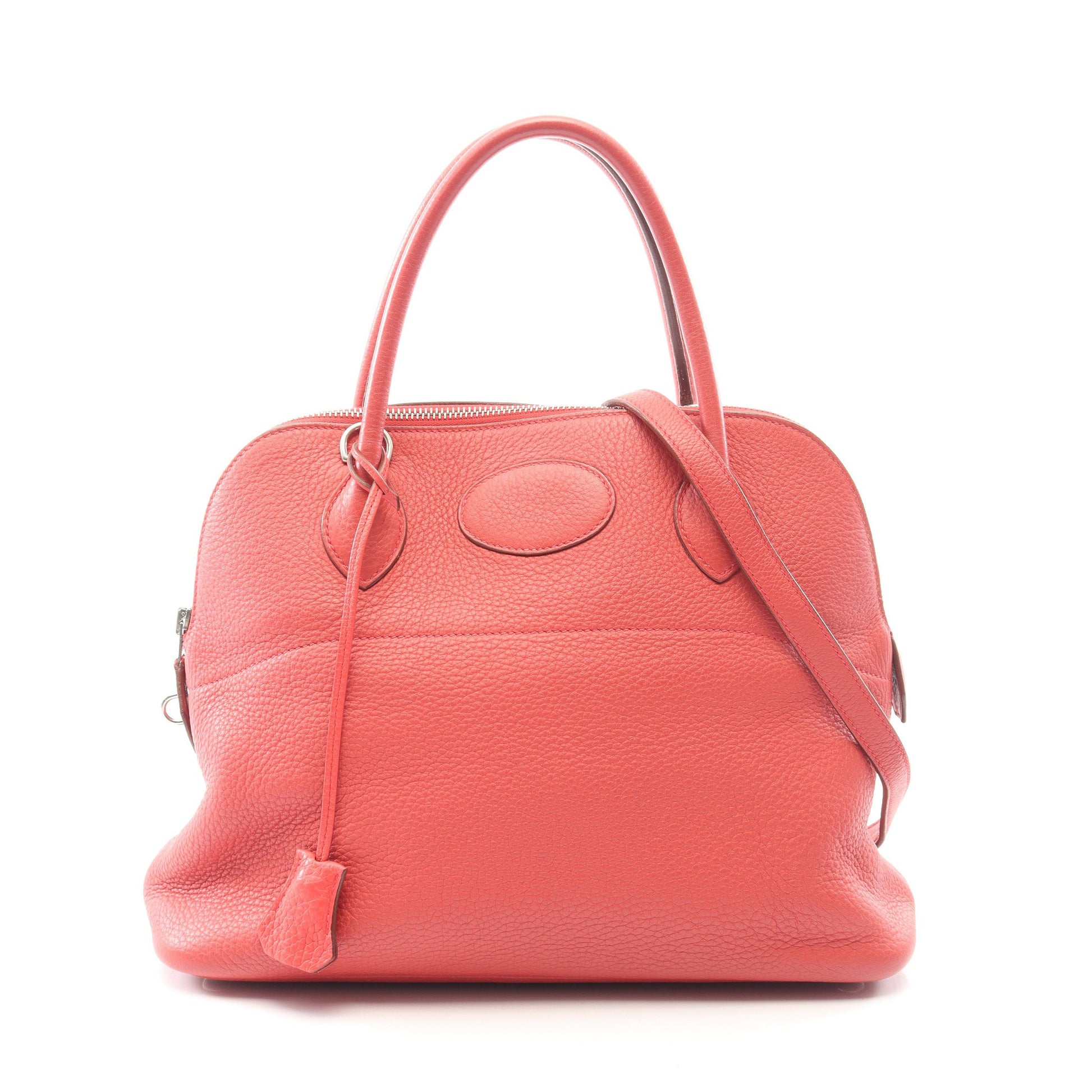 ボリード31 ブーゲンビリア 2WAY ハンドバッグ トリヨンクレマンス ピンクレッド シルバー金具 □N刻印 エルメス バッグ HERMES