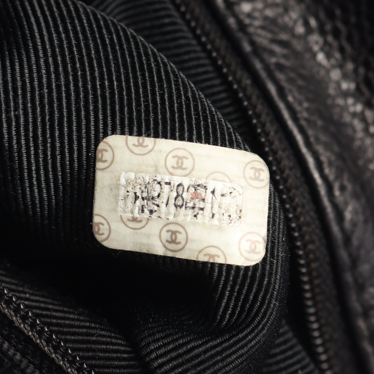 トリプルココマーク バックパック リュックサック キャビアスキン ブラック ゴールド金具 シャネル バッグ CHANEL